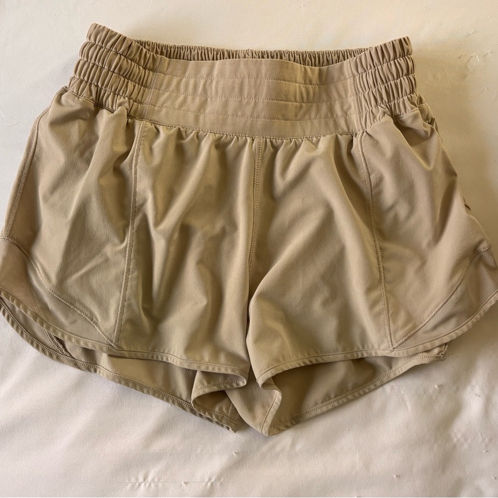 lululemon athletica Tan Athletic Shorts